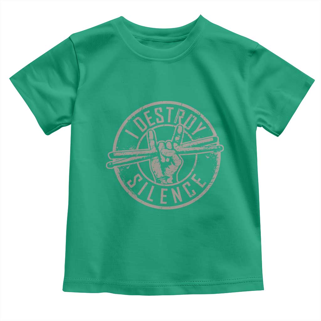 Funny Drummer Toddler T Shirt Musician Gift Percussion Lover - Wonder Print Shop