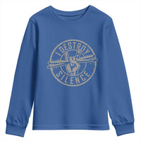 Funny Drummer Youth Sweatshirt Musician Gift Percussion Lover - Wonder Print Shop