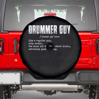 Funny Drummer Guy Spare Tire Cover Definition Vintage Drums Drumming - Wonder Print Shop