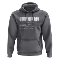Funny Drummer Guy Hoodie Definition Vintage Drums Drumming - Wonder Print Shop