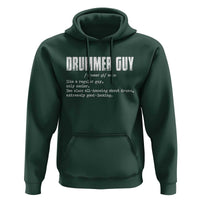 Funny Drummer Guy Hoodie Definition Vintage Drums Drumming - Wonder Print Shop