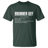 Funny Drummer Guy T Shirt Definition Vintage Drums Drumming - Wonder Print Shop