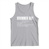 Funny Drummer Guy Tank Top Definition Vintage Drums Drumming - Wonder Print Shop