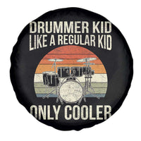 Funny Drummer Kid Spare Tire Cover Like A Regular Kid But Cooler Boys Girls Kids - Wonder Print Shop