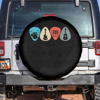 Guitar Pick Spare Tire Cover Retro Music Instrument - Wonder Print Shop