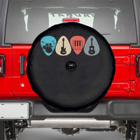 Guitar Pick Spare Tire Cover Retro Music Instrument - Wonder Print Shop