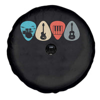 Guitar Pick Spare Tire Cover Retro Music Instrument - Wonder Print Shop