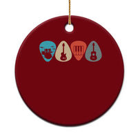 Guitar Pick Ceramic Ornament Retro Music Instrument - Wonder Print Shop