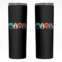Guitar Pick Skinny Tumbler Retro Music Instrument - Wonder Print Shop