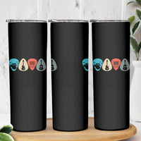 Guitar Pick Skinny Tumbler Retro Music Instrument - Wonder Print Shop
