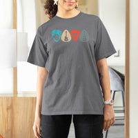 Guitar Pick T Shirt For Women Retro Music Instrument - Wonder Print Shop