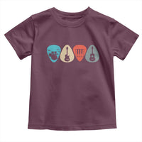 Guitar Pick Toddler T Shirt Retro Music Instrument - Wonder Print Shop