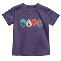Guitar Pick Toddler T Shirt Retro Music Instrument - Wonder Print Shop