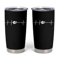 Guitar Heartbeat Tumbler Cup Funny Guitarist Guitars Music Lovers - Wonder Print Shop