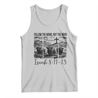 Follow the Word Not The Herd Tank Top Vintage Bible Verse Christian Country Highland Cow Boho - Wonder Print Shop