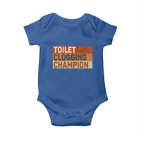 Toilet Clogging Champion Baby Onesie - Wonder Print Shop