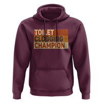 Toilet Clogging Champion Hoodie - Wonder Print Shop