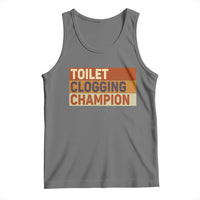 Toilet Clogging Champion Tank Top - Wonder Print Shop