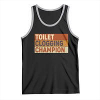 Toilet Clogging Champion Tank Top - Wonder Print Shop