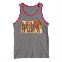 Toilet Clogging Champion Tank Top - Wonder Print Shop