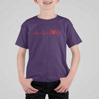 Drums Heartbeat T Shirt For Kid Drummer Percussionist - Wonder Print Shop