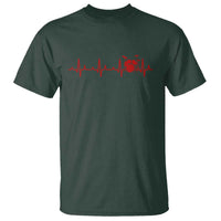 Drums Heartbeat T Shirt Drummer Percussionist - Wonder Print Shop