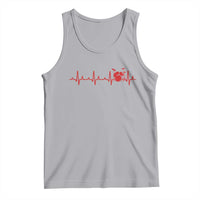 Drums Heartbeat Tank Top Drummer Percussionist - Wonder Print Shop