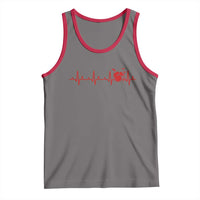 Drums Heartbeat Tank Top Drummer Percussionist - Wonder Print Shop