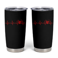 Drums Heartbeat Tumbler Cup Drummer Percussionist - Wonder Print Shop