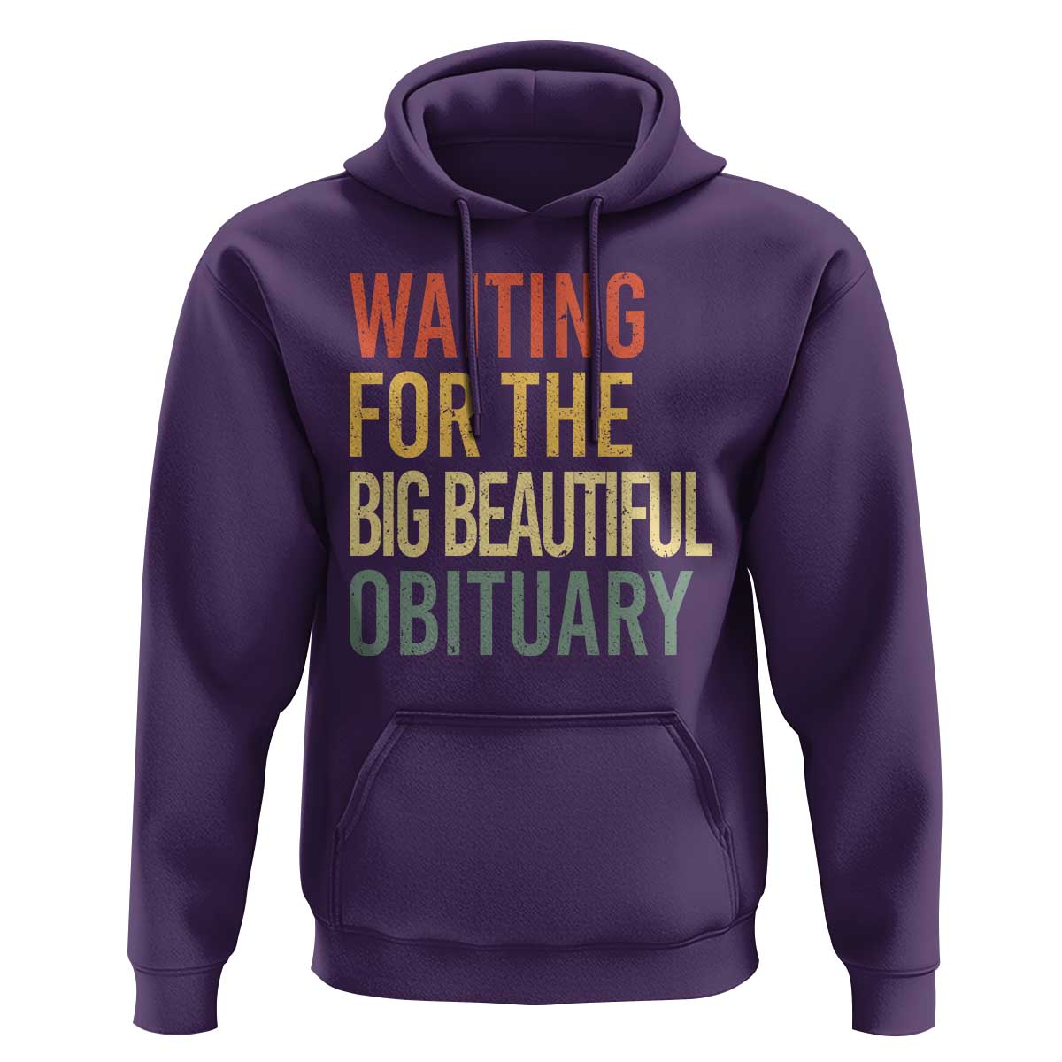 Waiting For Big Beautiful Obituary Hoodie