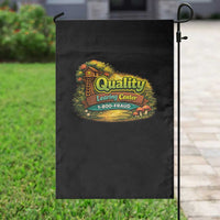 Quality Learing Center Garden Flag Funny Childcare Day Care