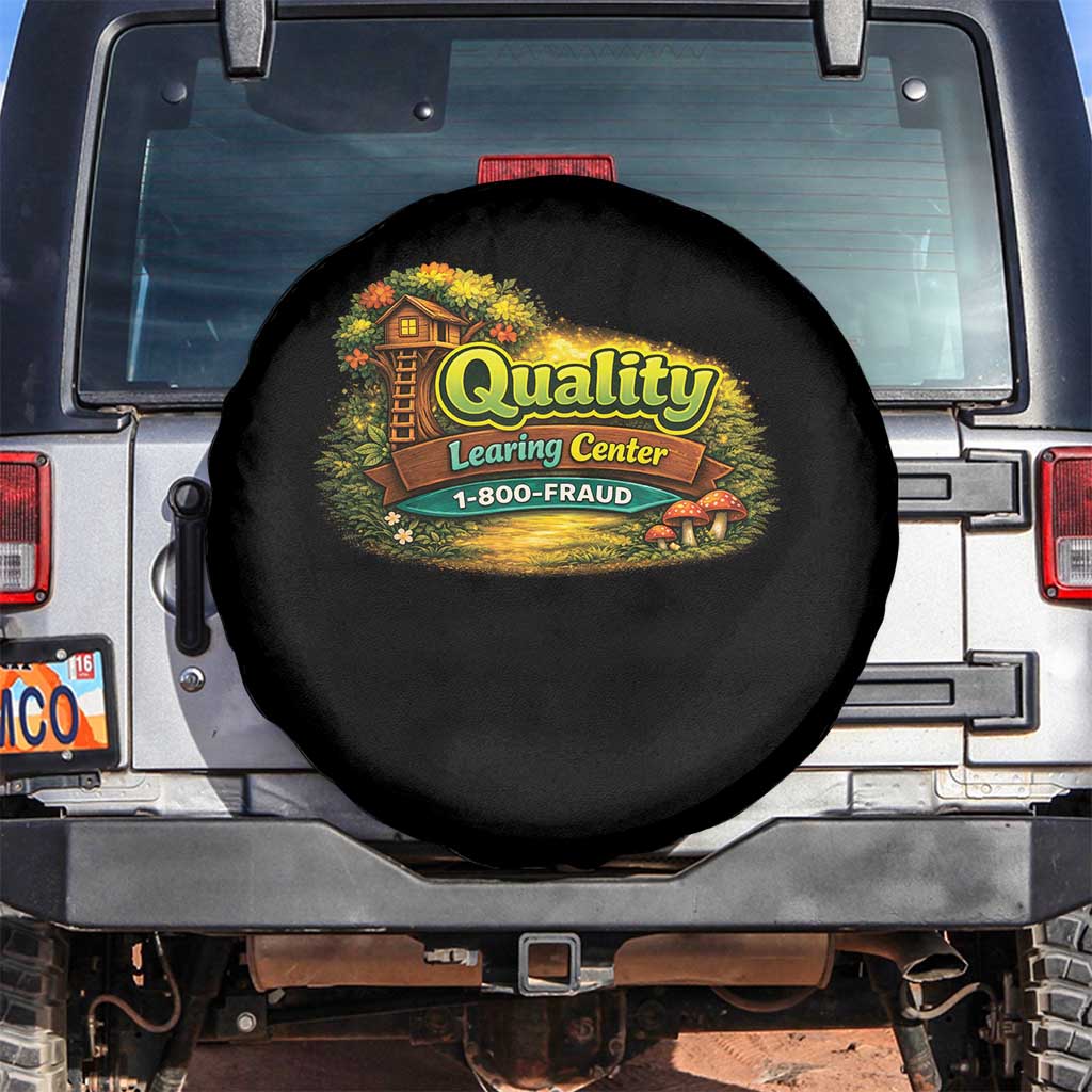 Quality Learing Center Spare Tire Cover Funny Childcare Day Care