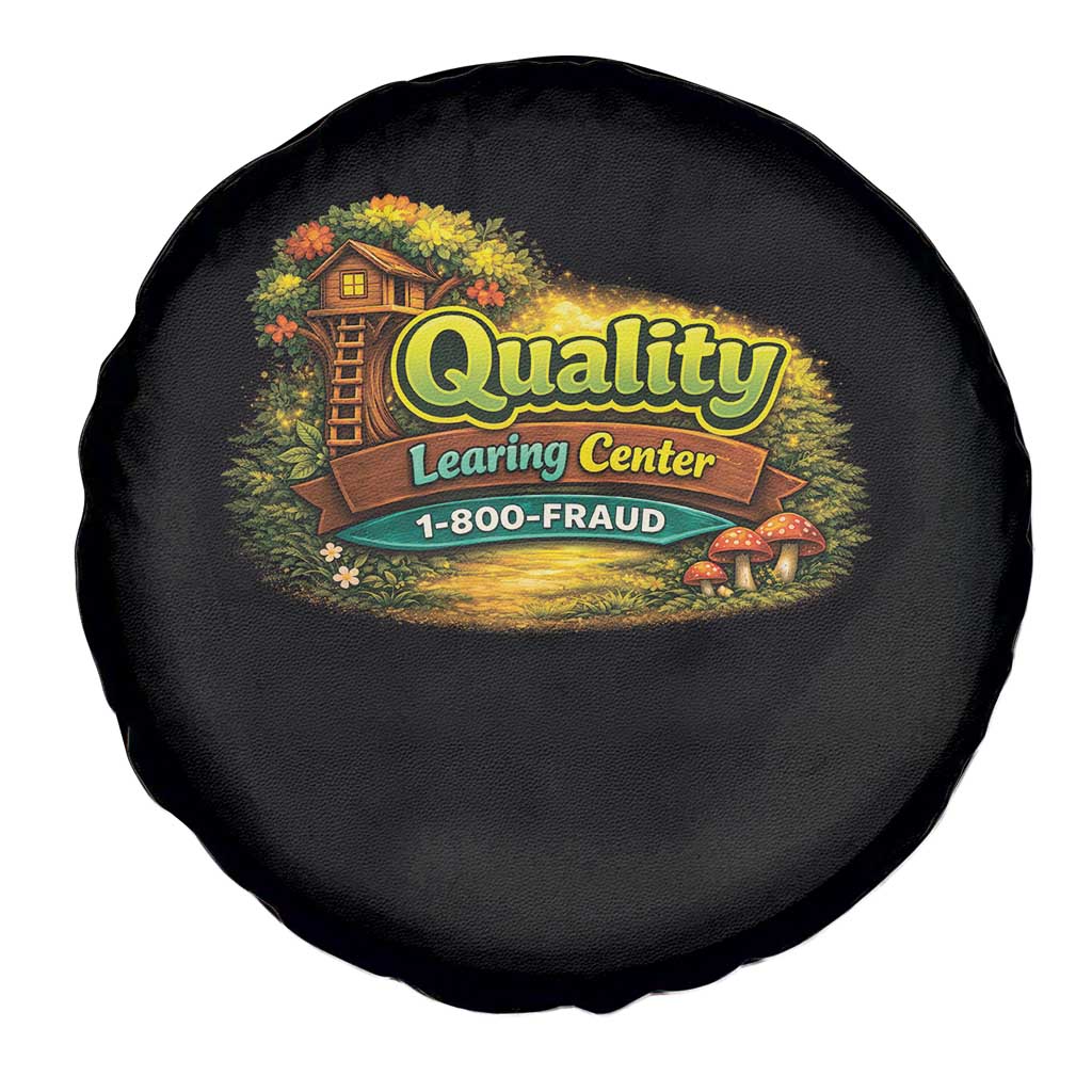 Quality Learing Center Spare Tire Cover Funny Childcare Day Care