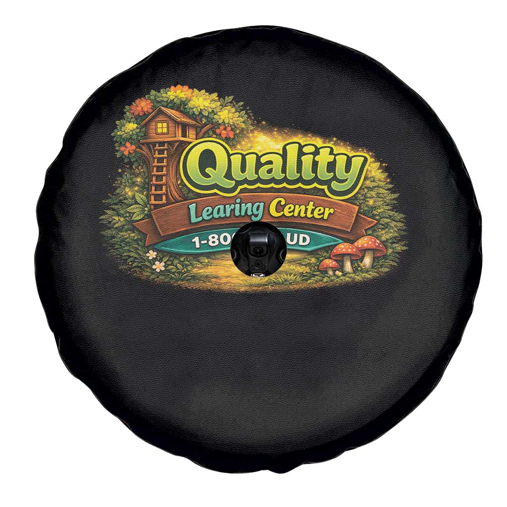 Quality Learing Center Spare Tire Cover Funny Childcare Day Care