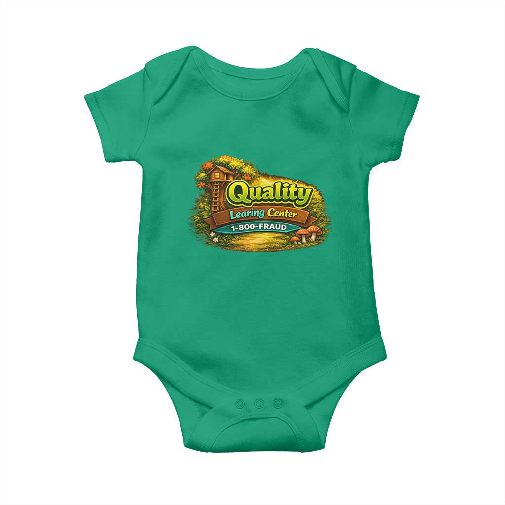 Quality Learing Center Baby Onesie Funny Childcare Day Care