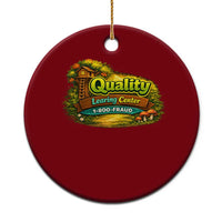 Quality Learing Center Ceramic Ornament Funny Childcare Day Care