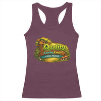 Quality Learing Center Racerback Tank Top Funny Childcare Day Care