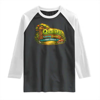 Quality Learing Center Raglan Shirt Funny Childcare Day Care