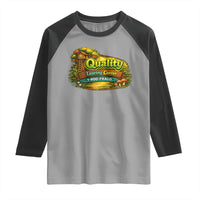 Quality Learing Center Raglan Shirt Funny Childcare Day Care