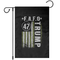Funny Fafo Garden Flag President 47 FDT American Flag