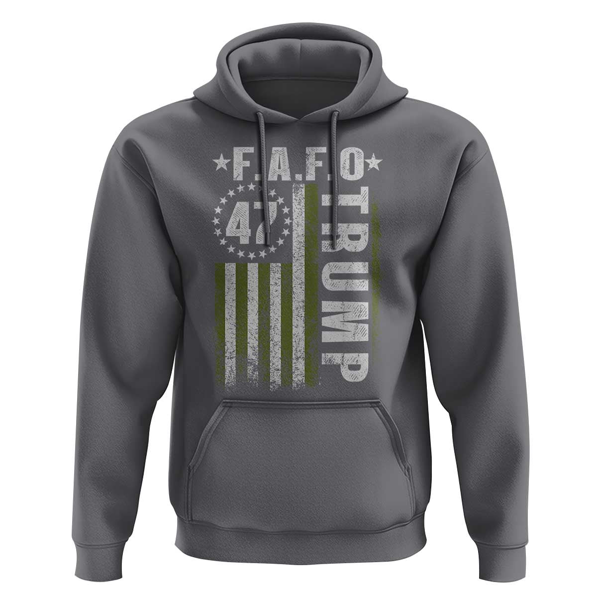 Funny Fafo Hoodie President 47 FDT American Flag