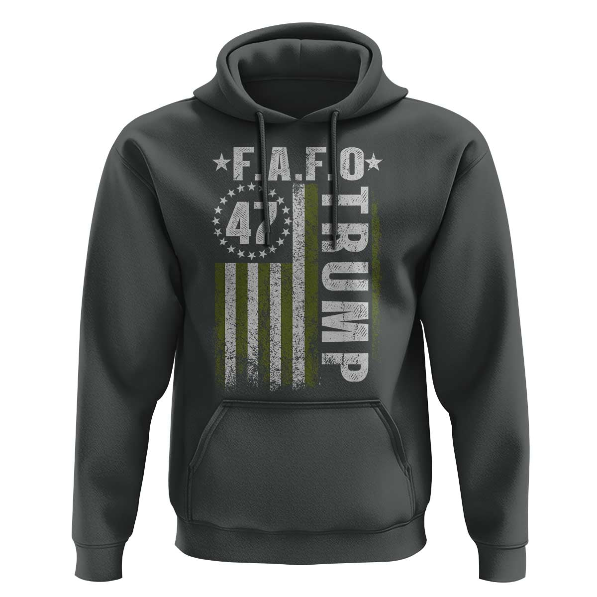 Funny Fafo Hoodie President 47 FDT American Flag