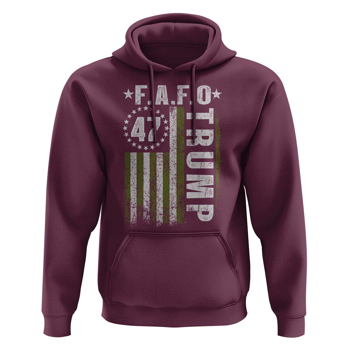 Funny Fafo Hoodie President 47 FDT American Flag