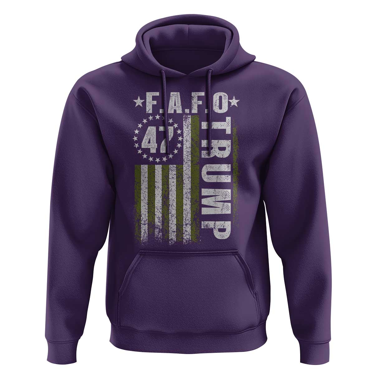 Funny Fafo Hoodie President 47 FDT American Flag