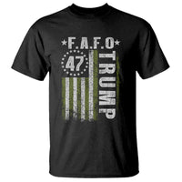 Funny Fafo T Shirt President 47 FDT American Flag