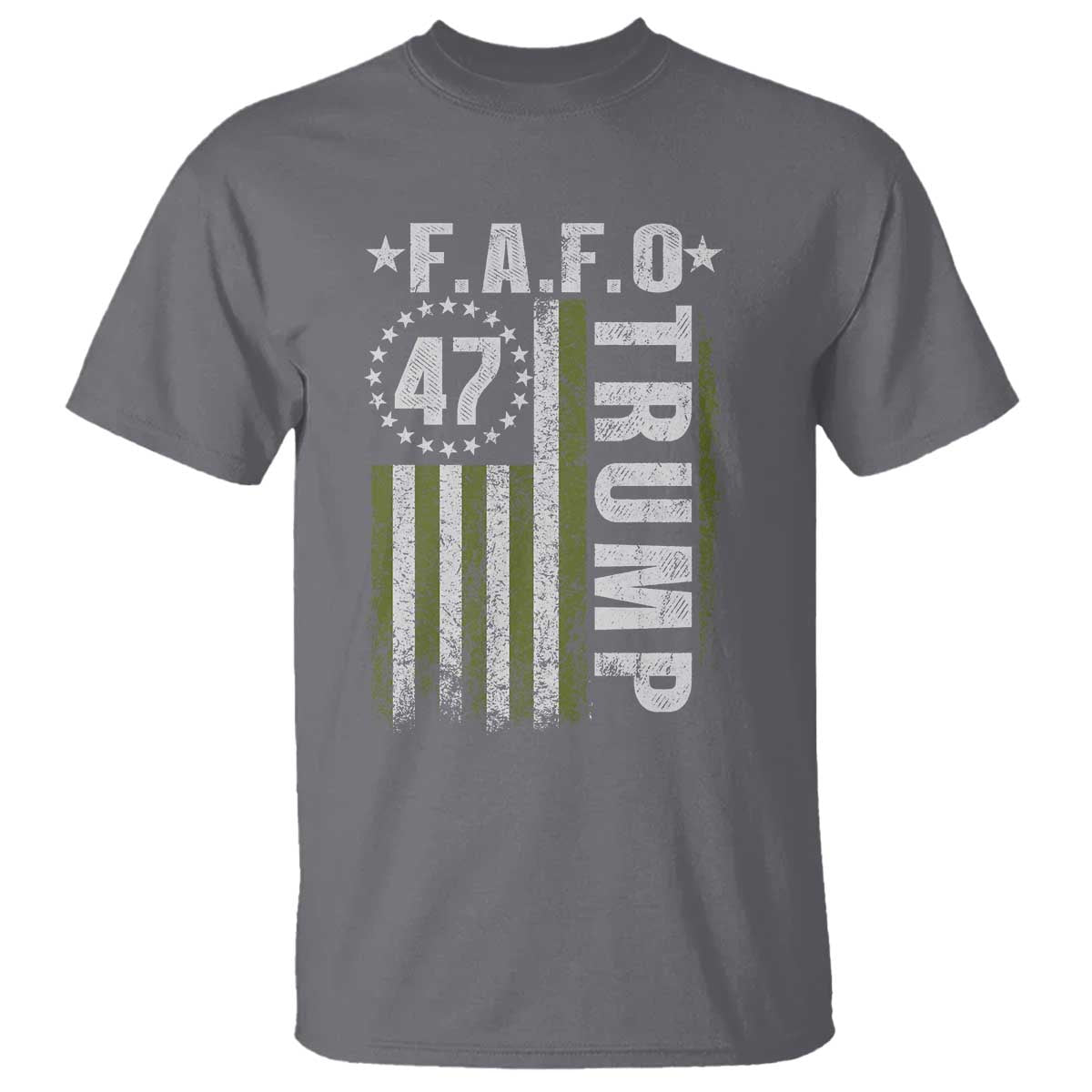Funny Fafo T Shirt President 47 FDT American Flag