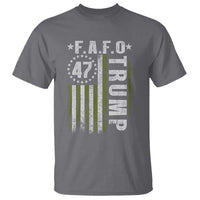Funny Fafo T Shirt President 47 FDT American Flag
