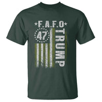 Funny Fafo T Shirt President 47 FDT American Flag