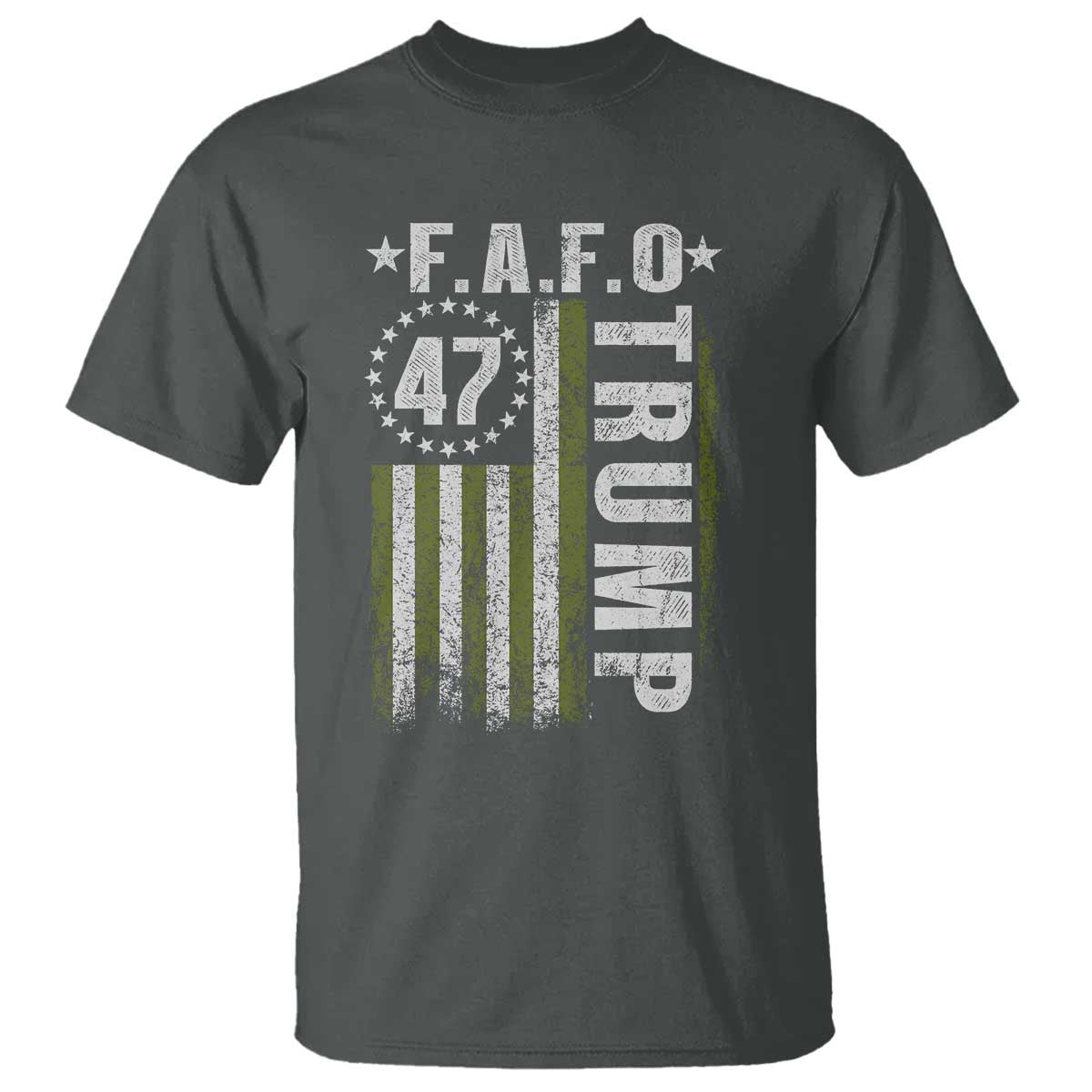 Funny Fafo T Shirt President 47 FDT American Flag