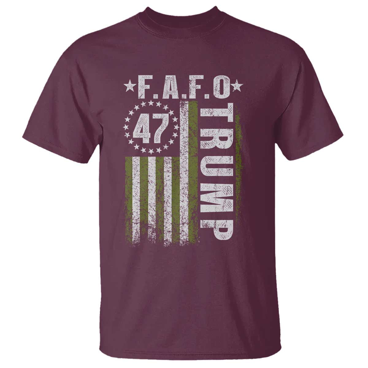 Funny Fafo T Shirt President 47 FDT American Flag